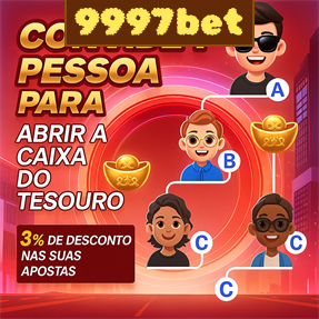 9997bet Ganhe R$ 100,00 Gratis